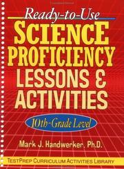 Cover of: Ready-to-Use Science Proficiency Lesson & Activities, 10th Grade Level