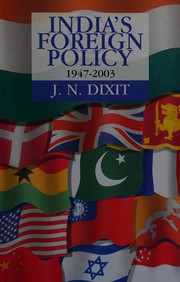 Cover of: Inida's foreign policy: 1947-2003