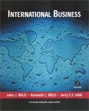 Cover of: International Business by John J. Wild, Kenneth L. Wild, Jerry C.Y. Han