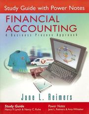 Cover of: Financial Acctg& Pier 1 Annl Rpt& Stu CD Pkg by Jane L. Reimers