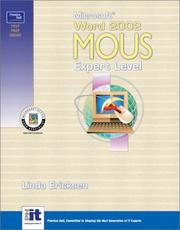 Cover of: Microsoft Word 2002: MOUS expert level