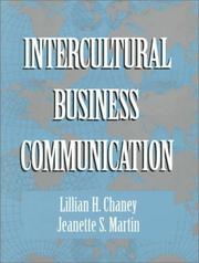 Cover of: Intercultural business communication by Lillian H. Chaney
