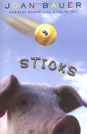 Cover of: Sticks (r/i) by Joan Bauer