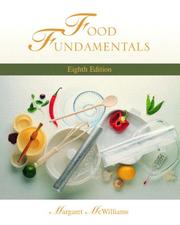 Cover of: Food Fundamentals (8th Edition) by Margaret McWilliams