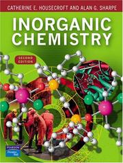 Front cover of Inorganic chemistry by Unknown