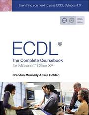 Cover of: Ecdl4: The Complete Coursebook For Microsoft Office Xp