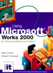 Cover of: Using Microsoft Works 2000 for Windows (Millennium Edition)