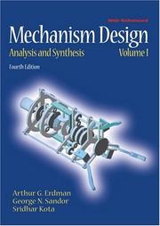 Cover of: Mechanism Design: Analysis and Synthesis (4th Edition)