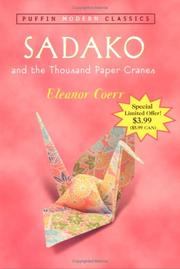 Cover of: Sadako and the Thousand Paper Cranes by Eleanor Coerr