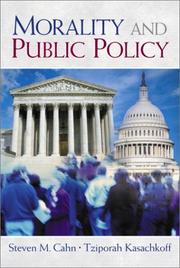 Cover of: Morality and Public Policy