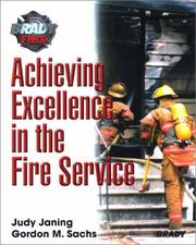 Cover of: Achieving Excellence in the Fire Service