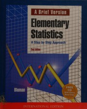 Cover of: Elementary statistics by Allan G. Bluman
