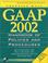 Cover of: Gaap Handbook of Policies and Procedures