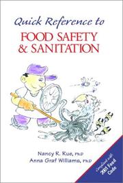 Cover of: Quick reference to food safety & sanitation