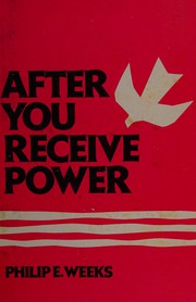 Cover of: After you receive power