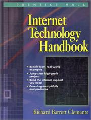 Cover of: Internet Technology Handbook by Richard Barrett Clements, Richard Barrett Clements