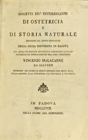 Cover of: Encefalotomia di alcuni quadrupedi, comunicata alla R. Accademia delle Scienze, Belle Lettere ed Arti di Mantova