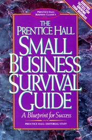 Cover of: The Prentice Hall Small Business Survival Guide by Richard M. Turitz, Prentice-Hall, inc.