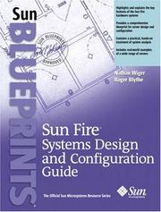 Cover of: SunFire Systems Design and Configuration Guide | Nathan Wiger