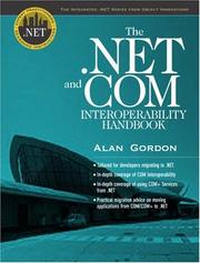 Cover of: The .NET and COM interoperability handbook
