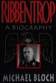 Cover of: Ribbentrop by Michael Bloch