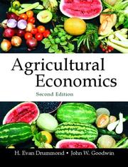 Cover of: Agricultural Economics, Second Edition