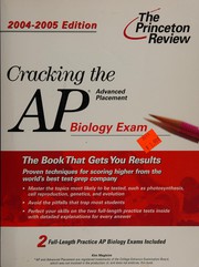 Cover of: Cracking the AP biology exam