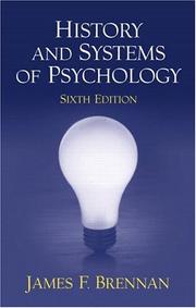 Cover of: History and Systems of Psychology (6th Edition)