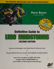 Cover of: Definitive guide to LEGO MINDSTORMS by Dave Baum