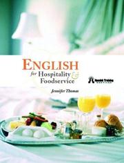 Cover of: English for hospitality and foodservice