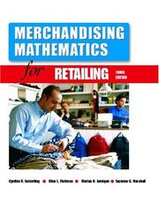 Cover of: Merchandising Mathematics for Retailing (3rd Edition)