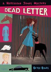 Dead Letter (Herculeah Jones Mystery) by Betsy Cromer Byars