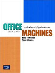 Cover of: Office Machines by Jimmy C. McKenzie, Robert J. Hughes