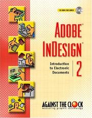 Cover of: Adobe InDesign 2 by Against the Clock