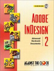 Cover of: Adobe InDesign 2: Advanced Electronic Documents