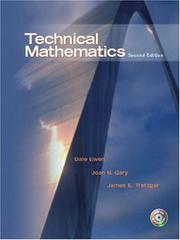 Cover of: Technical Mathematics (2nd Edition)