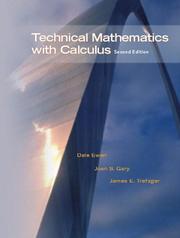 Cover of: Technical Mathematics with Calculus (2nd Edition)