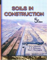 Cover of: Soils In Construction, Fifth Edition