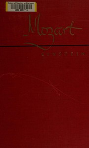 Cover of: Mozart by Alfred Einstein