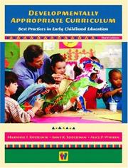 Cover of: Developmentally Appropriate Curriculum by Marjorie J. Kostelnik, Anne K. Soderman, Alice Phipps Whiren