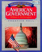 Cover of: Magruder's American Government by William A. McClenaghan