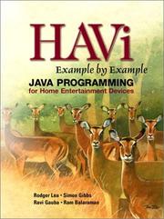 Cover of: HAVi Example By Example: Java Programming for Home Entertainment Devices
