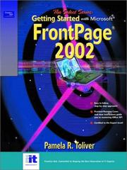 Cover of: SELECT Series: Getting Started with  FrontPage 2002