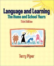 Cover of: Language and Learning by Terry Piper, Terry Piper