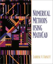 Cover of: Numerical Methods Using MathCAD(R) by Laurene V. Fausett, Laurene V. Fausett