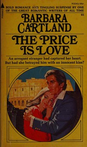 The price is love by Barbara Cartland