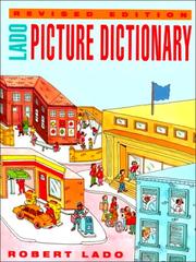 Cover of: Lado picture dictionary by Robert Lado