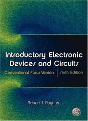Cover of: Introductory electronic devices and circuits by Robert T. Paynter, Robert T. Paynter