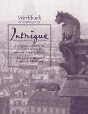 Cover of: Intrigue Workbook