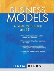 Cover of: Business models by Haim Kilov